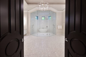 gorgeous luxury bath soaking tub designed by Clive Daniel
